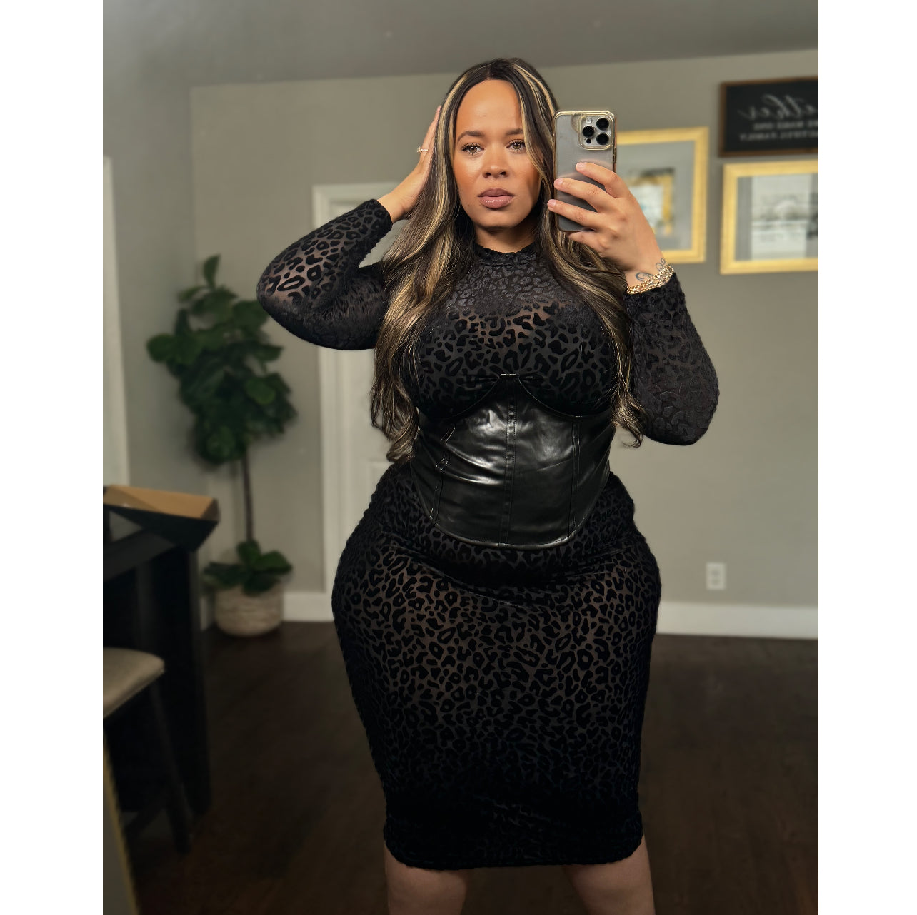 Too Many Chances’ Mesh Dress