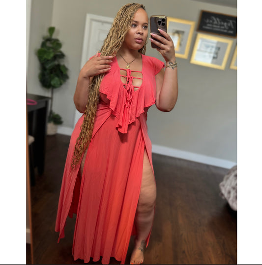 Pool Side’ Maxi dress